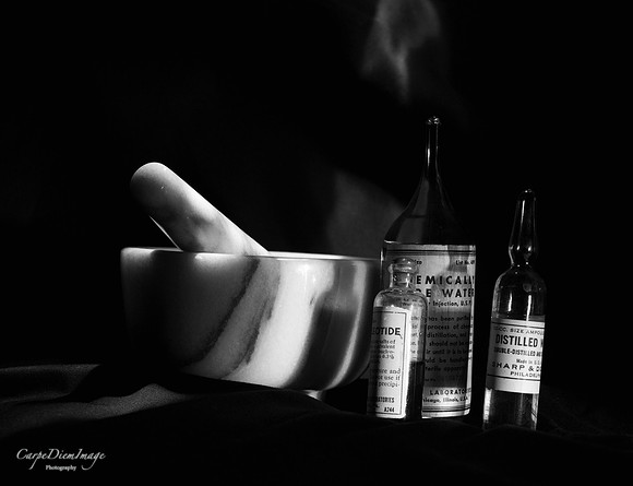 Time of healing B/W